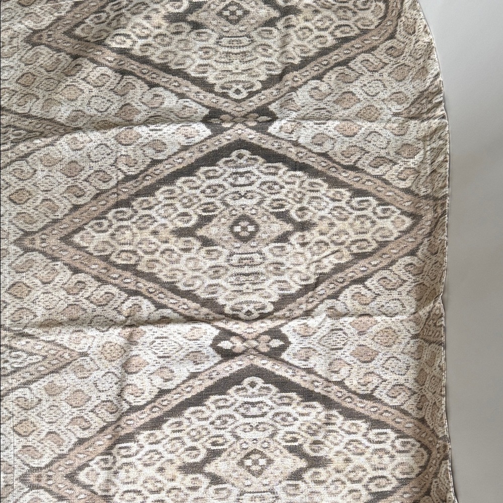 West Elm ikat Duvet standard  Pillow sham (1)